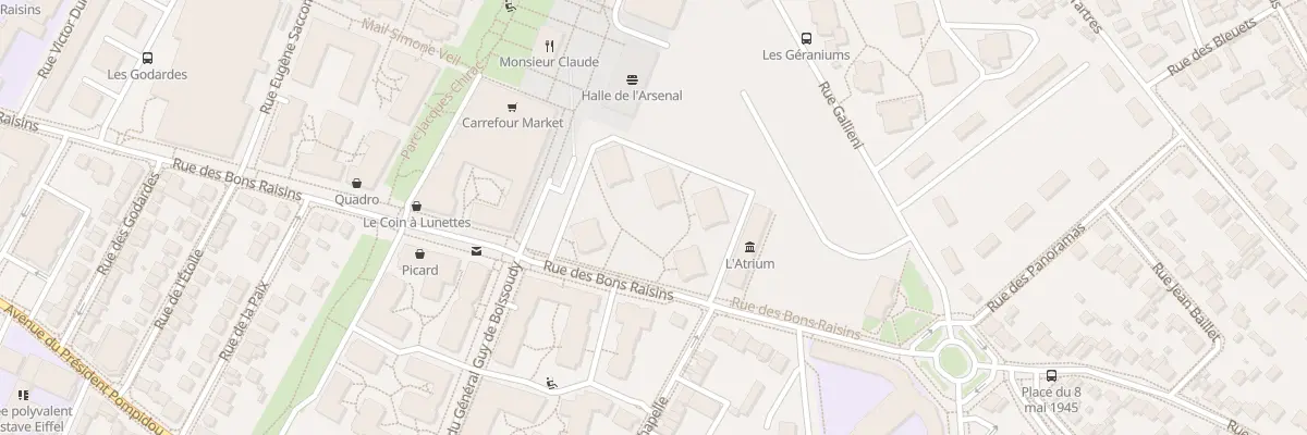 Plan du 71 Rue des Bons Raisins à Rueil-Malmaison