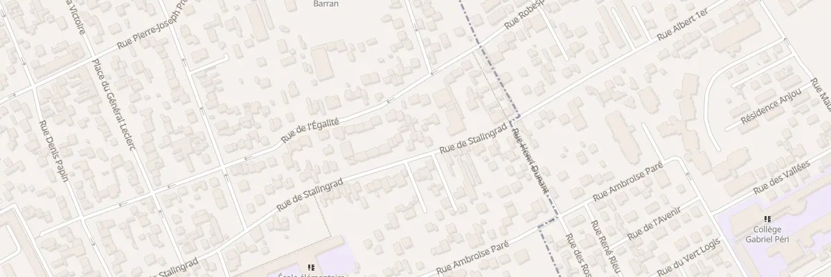 Plan du 109 Rue de Stalingrad à Houilles