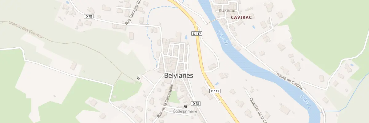 Plan du 120A Belvianes à Belvianes-et-Cavirac