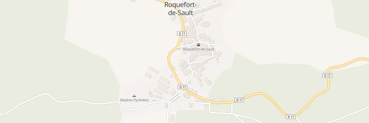 Plan du 126 Le Village à Roquefort-de-Sault