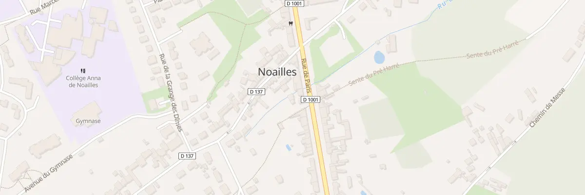 Plan du 60B Rue de Paris à Noailles