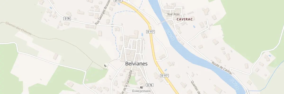 Plan du 115 Belvianes à Belvianes-et-Cavirac