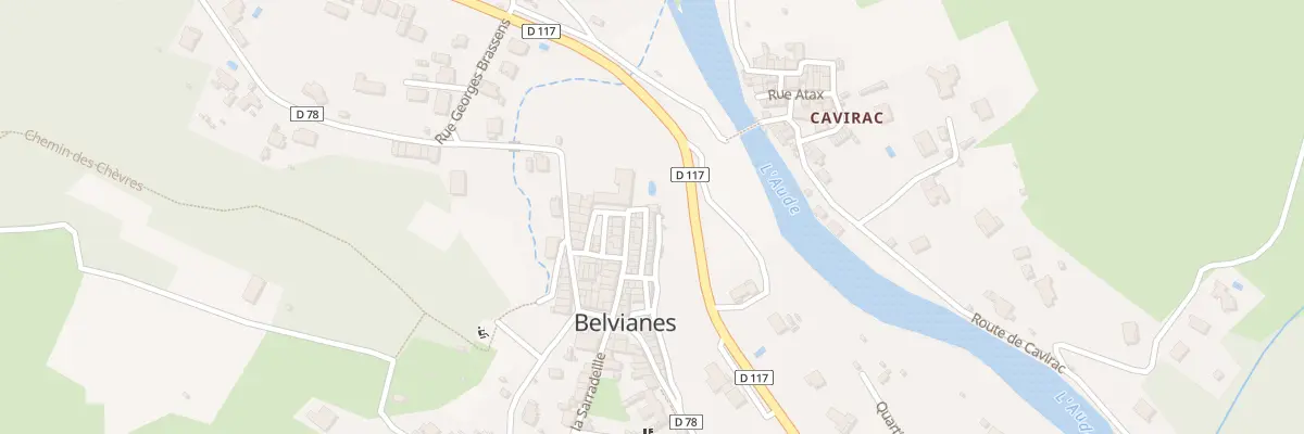 Plan du 111 Belvianes à Belvianes-et-Cavirac