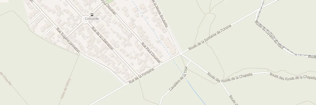 Plan du 6 Rue Paul Doumer à Vélizy-Villacoublay
