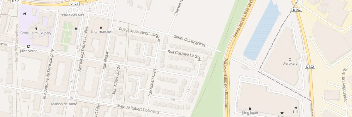 Plan du 6 Rue Gustave le Gray à Cormeilles-en-Parisis