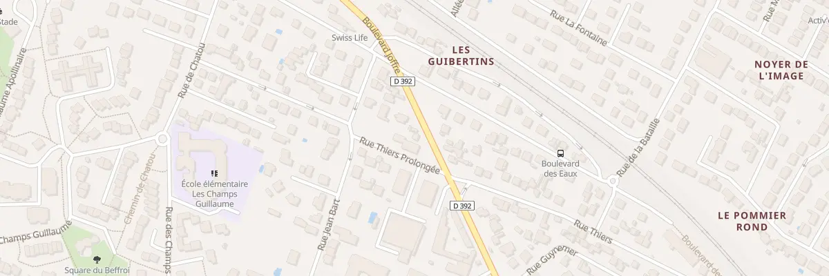 Plan du 64 Bd Joffre à Cormeilles-en-Parisis