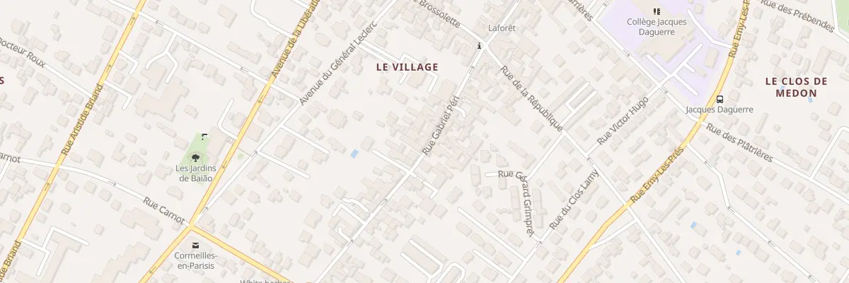 Plan du 21B Rue Gabriel Péri à Cormeilles-en-Parisis