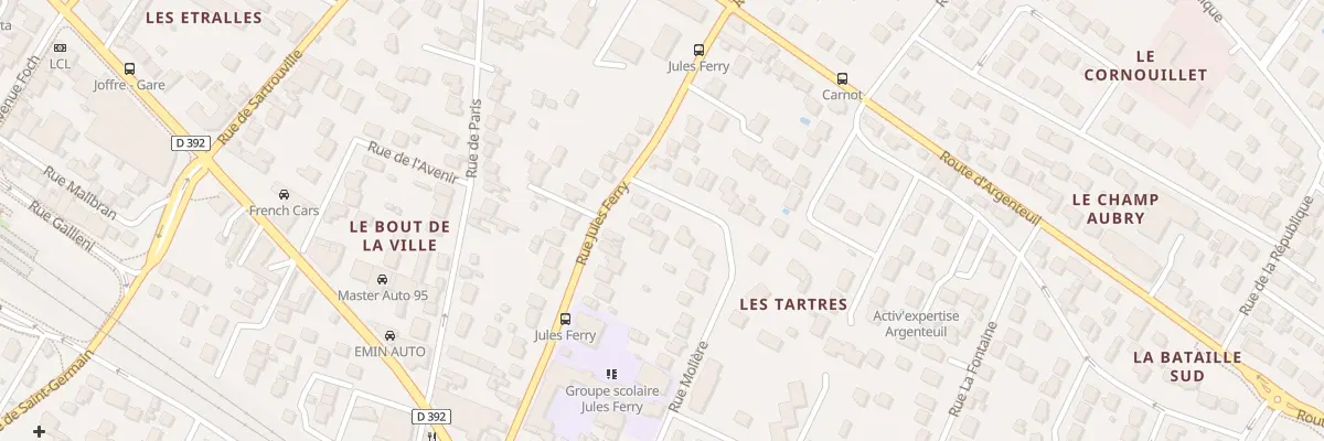 Plan du 4 Rue Molière à Cormeilles-en-Parisis