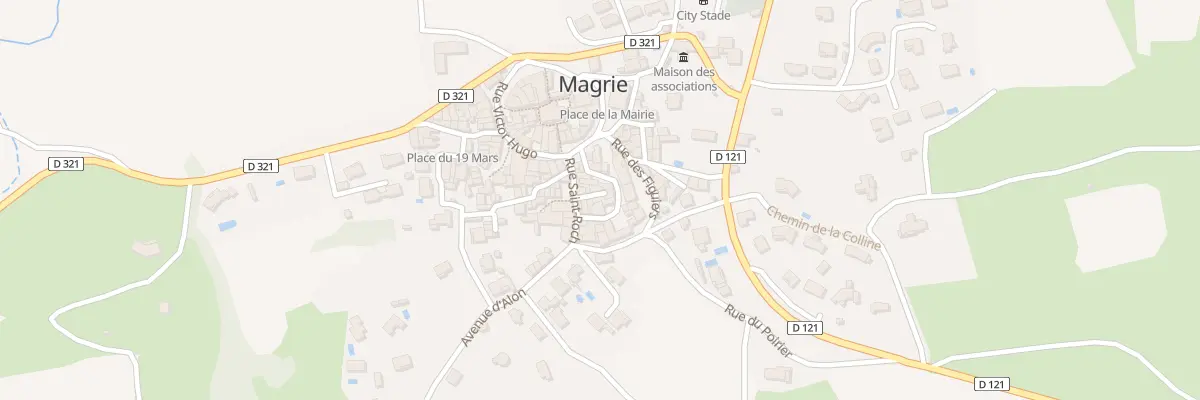 Plan du 32 Le Village à Magrie
