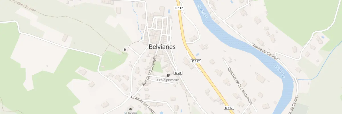 Plan du 133 Belvianes à Belvianes-et-Cavirac