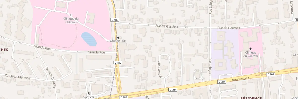 Plan du 16 Vla Pasteur à Saint-Cloud