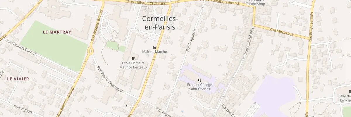 Plan du 9 Rue Daguerre à Cormeilles-en-Parisis
