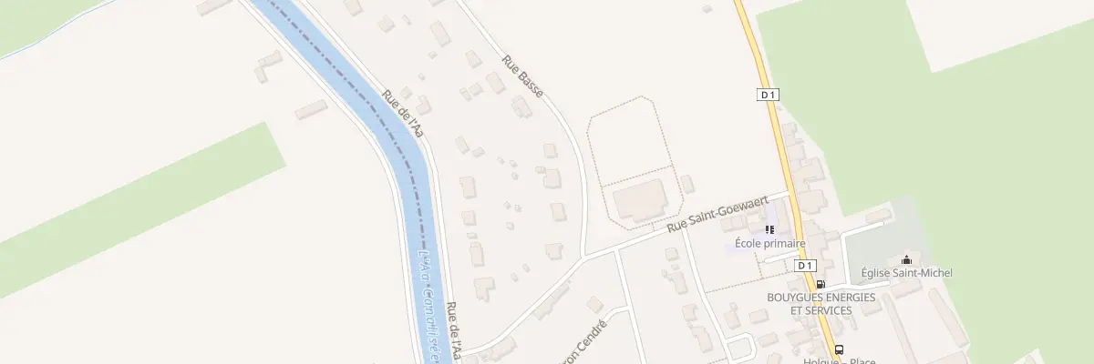 Plan du 50 Rue Basse à Holque
