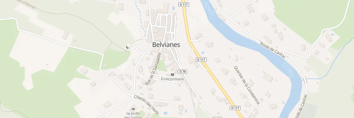 Plan du 135 Belvianes à Belvianes-et-Cavirac