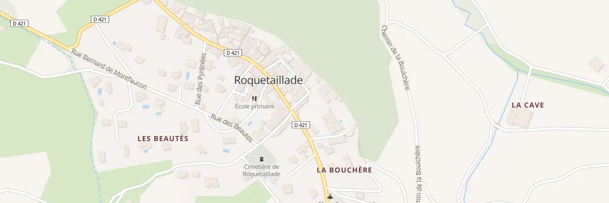 Plan du 35 Le Village Roquetaillade à Roquetaillade-et-Conilhac