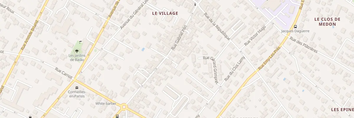 Plan du 22T Rue Gabriel Péri à Cormeilles-en-Parisis