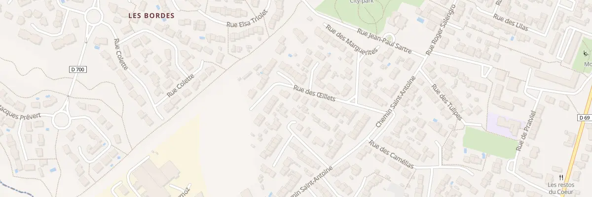 Plan du 17 Rue des Oeillets à Saint-Juéry