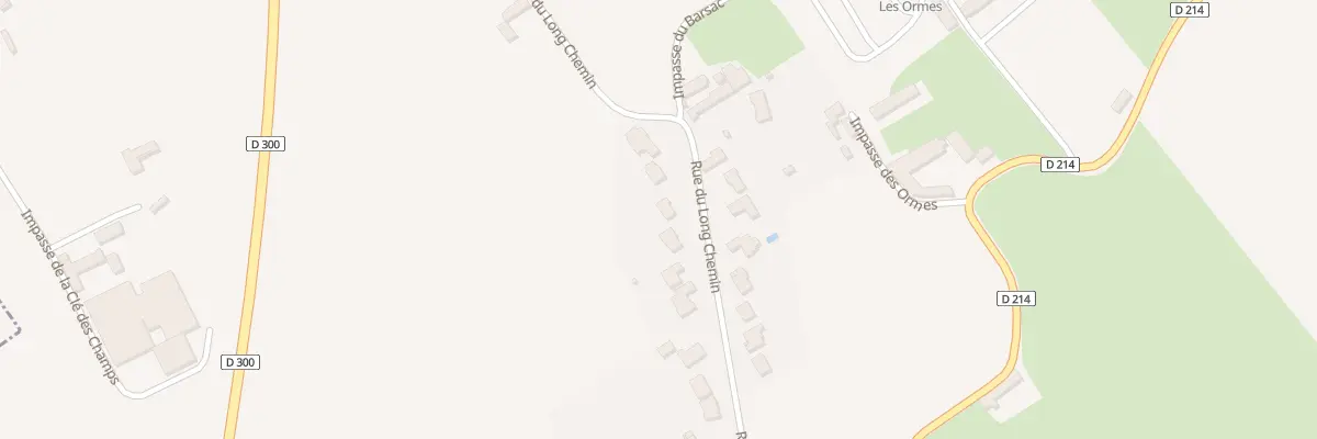 Plan du 23 Rue du Long Chemin à Serques