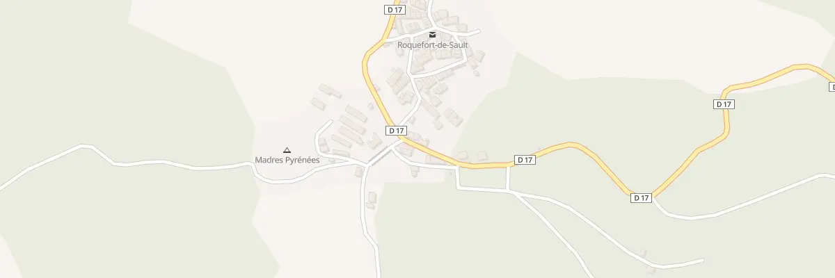 Plan du 143 Le Village à Roquefort-de-Sault