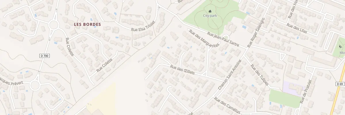 Plan du 22 Rue des Oeillets à Saint-Juéry