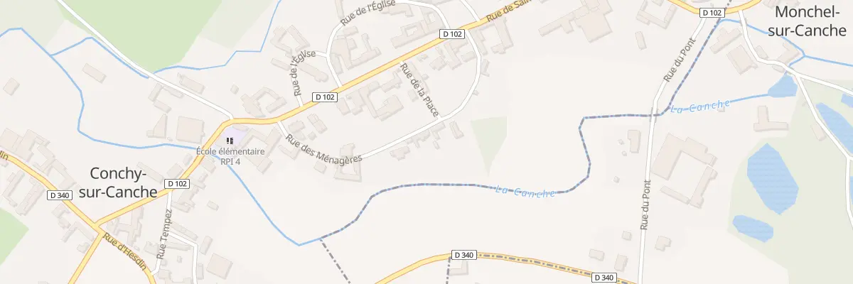 Plan du 8 Rue des Ménagères à Conchy-sur-Canche