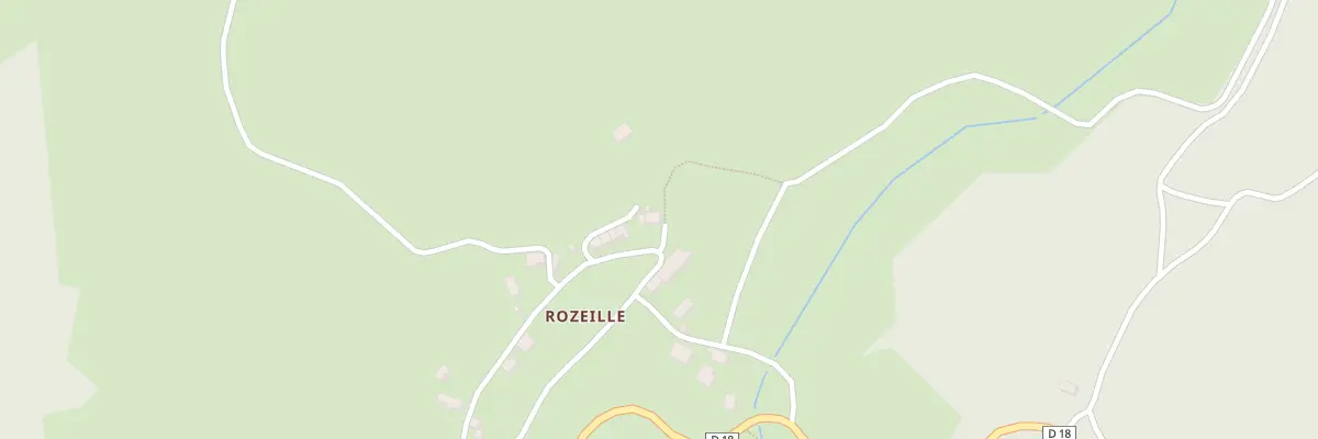 Plan du 6A Rozeille à Moutier-Rozeille