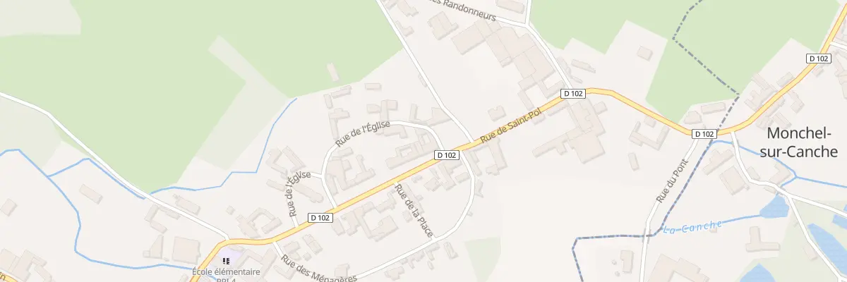 Plan du 21 Rue d’Hesdin à Conchy-sur-Canche
