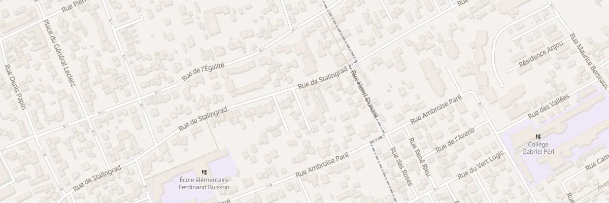 Plan du 120 Rue de Stalingrad à Houilles