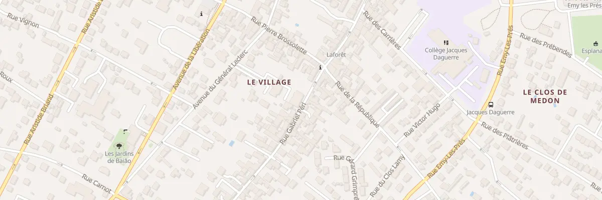 Plan du 29B Rue Gabriel Péri à Cormeilles-en-Parisis