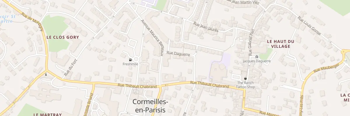 Plan du 29 Rue Daguerre à Cormeilles-en-Parisis