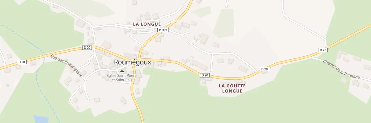 Plan du 3 Rue de la Gouttelongue à Roumégoux