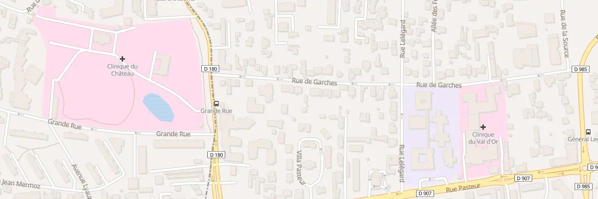 Plan du 63 Rue de Garches à Saint-Cloud