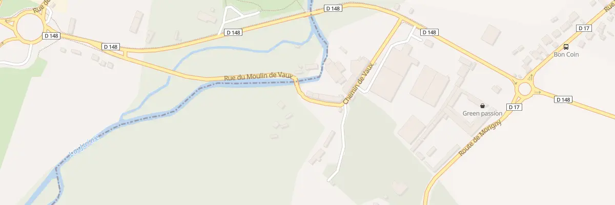 Plan du 9 Che de Vaux à Auvers-Saint-Georges