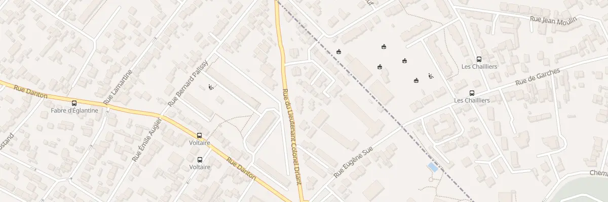 Plan du 15 Rue Lt Colonel Driant à Rueil-Malmaison