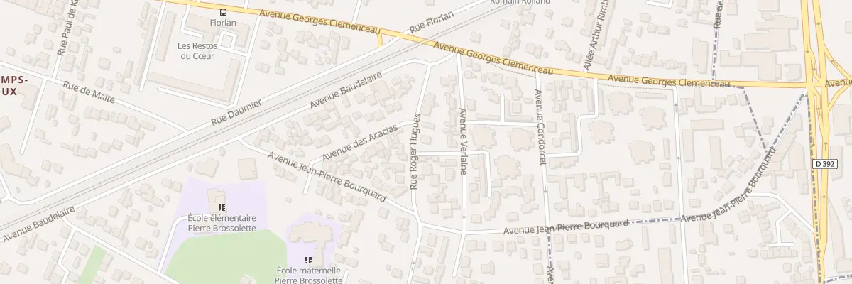 Plan du 7 Rue Eugène Sue à Sartrouville