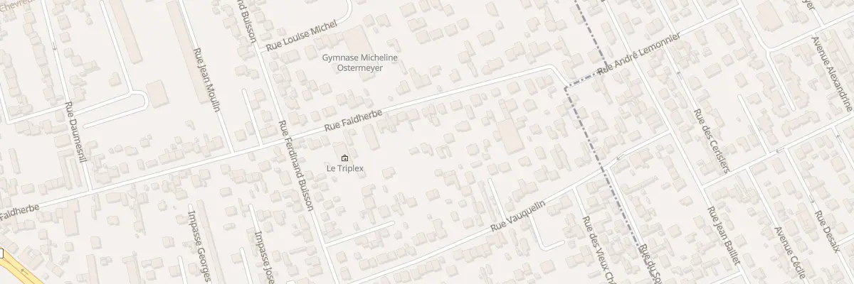 Plan du 62B Rue Faidherbe à Houilles