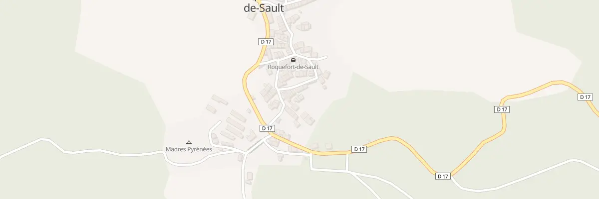 Plan du 152 Le Village à Roquefort-de-Sault