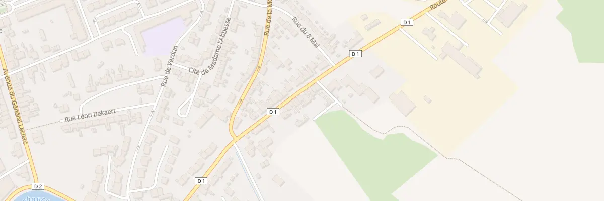 Plan du 94 Rue de Dunkerque à Bourbourg