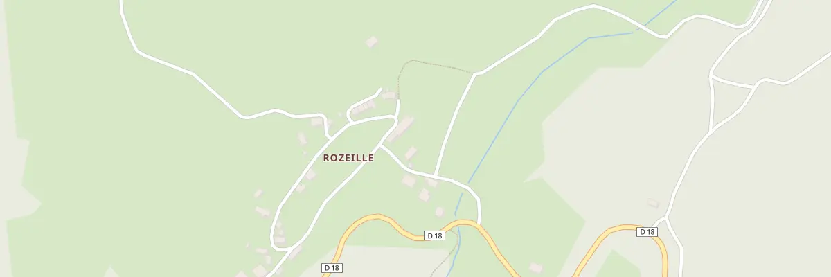 Plan du 4 Rozeille à Moutier-Rozeille