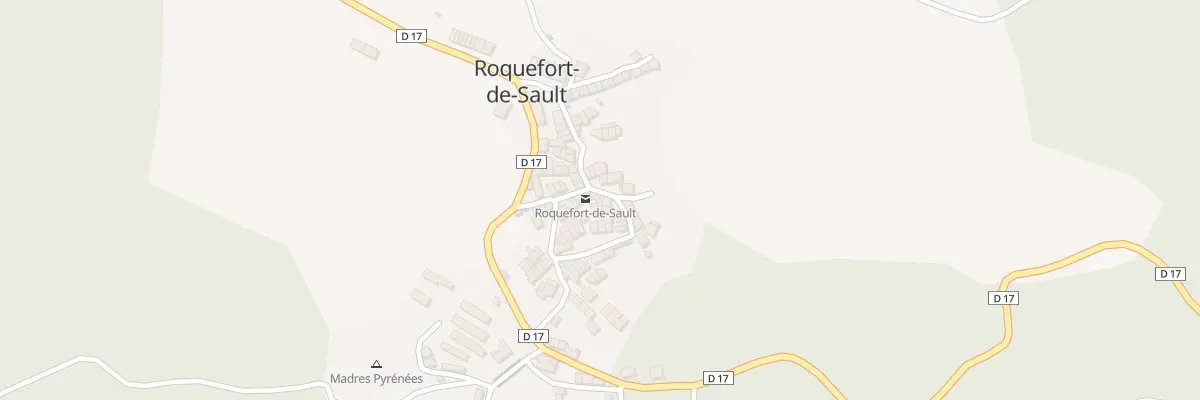 Plan du 201 Le Village à Roquefort-de-Sault