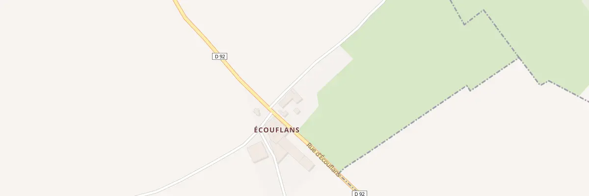 Plan du 2 Rue Ecouflans à Vincly