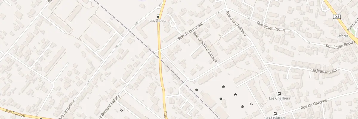 Plan du 5 Rue des Molières à Nanterre