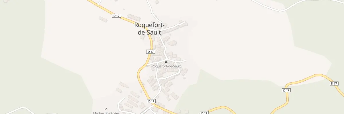Plan du 98 Le Village à Roquefort-de-Sault