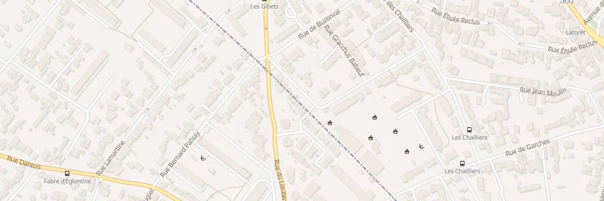 Plan du 14 Rue des Molières à Nanterre