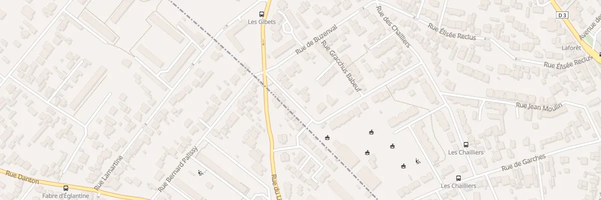 Plan du 15 Rue des Molières à Nanterre