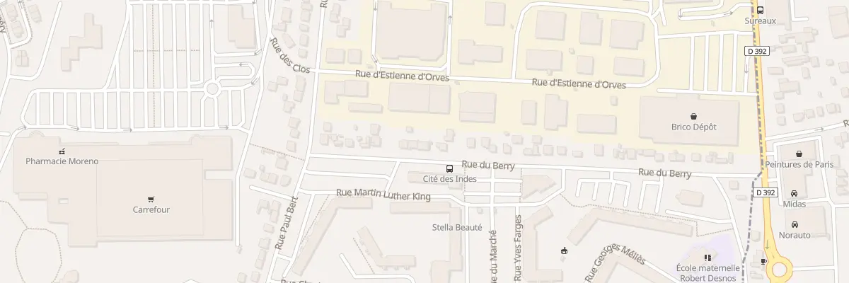 Plan du 36 Rue du Berry à Sartrouville