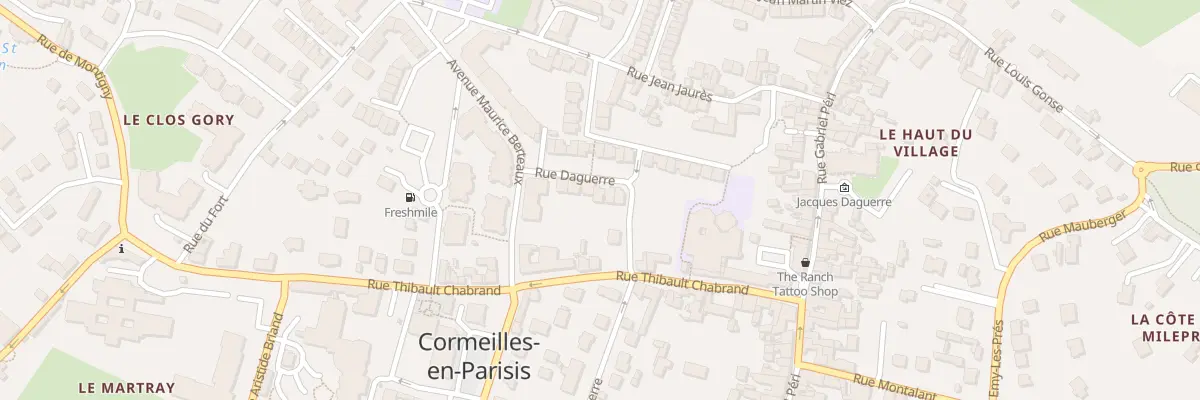 Plan du 23 Rue Daguerre à Cormeilles-en-Parisis