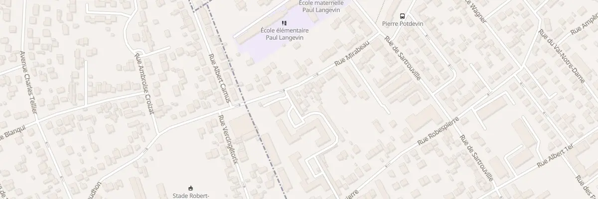 Plan du 39 Rue Mirabeau à Bezons