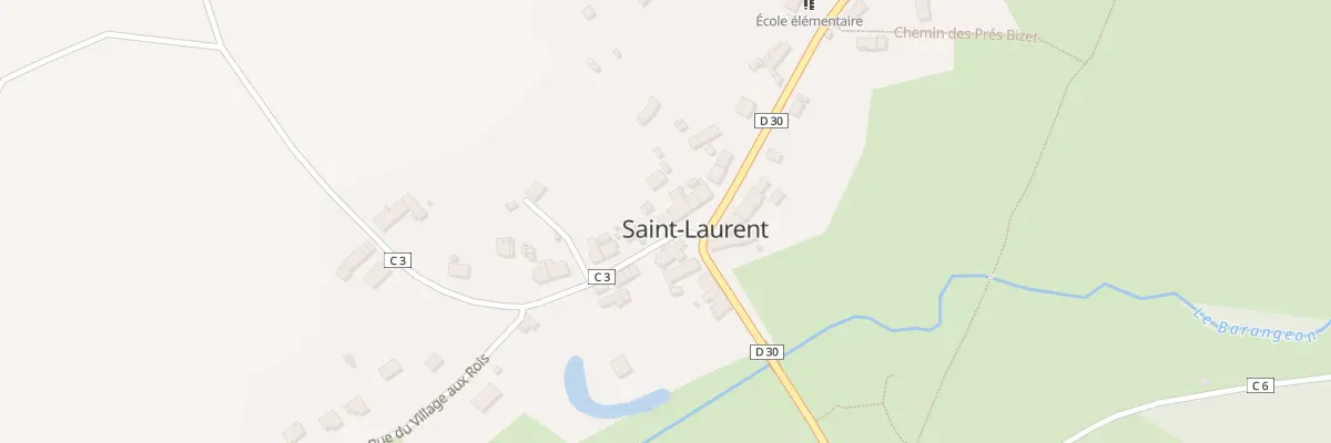Plan du 2 Rue de la Bonde à Saint-Laurent