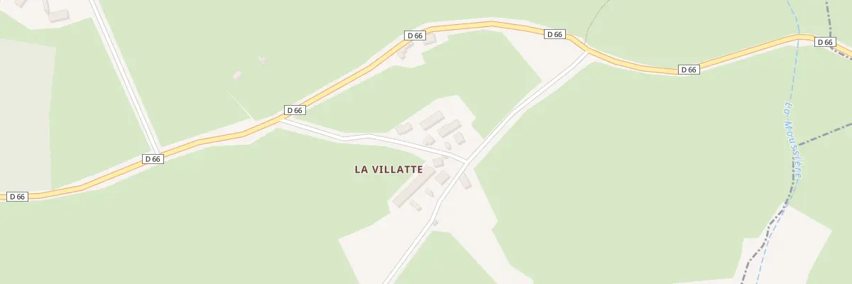 Plan du 5081 La Villatte à Saint-Silvain-sous-Toulx